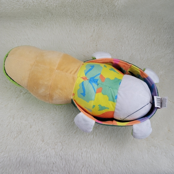 FlipaZoo Gildy Tiger Toby Turtle 2 In 1 Plush - Picture 3 of 14